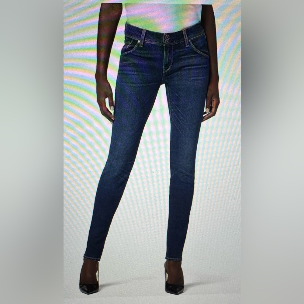 Hudson Collin skinny super stretch 28 /30 Women's Blue Jeans
